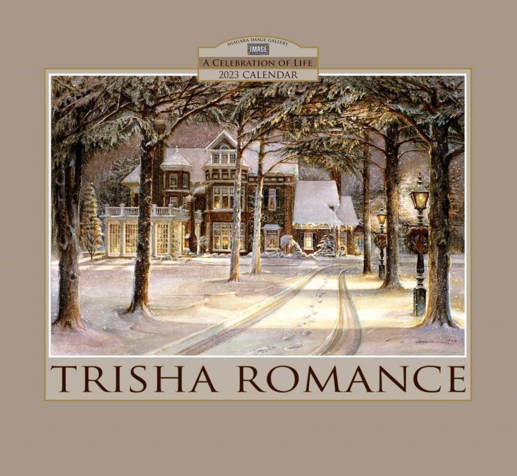 2023 Trisha Romance Twelve Month Calendar ** NOTE there will not be a